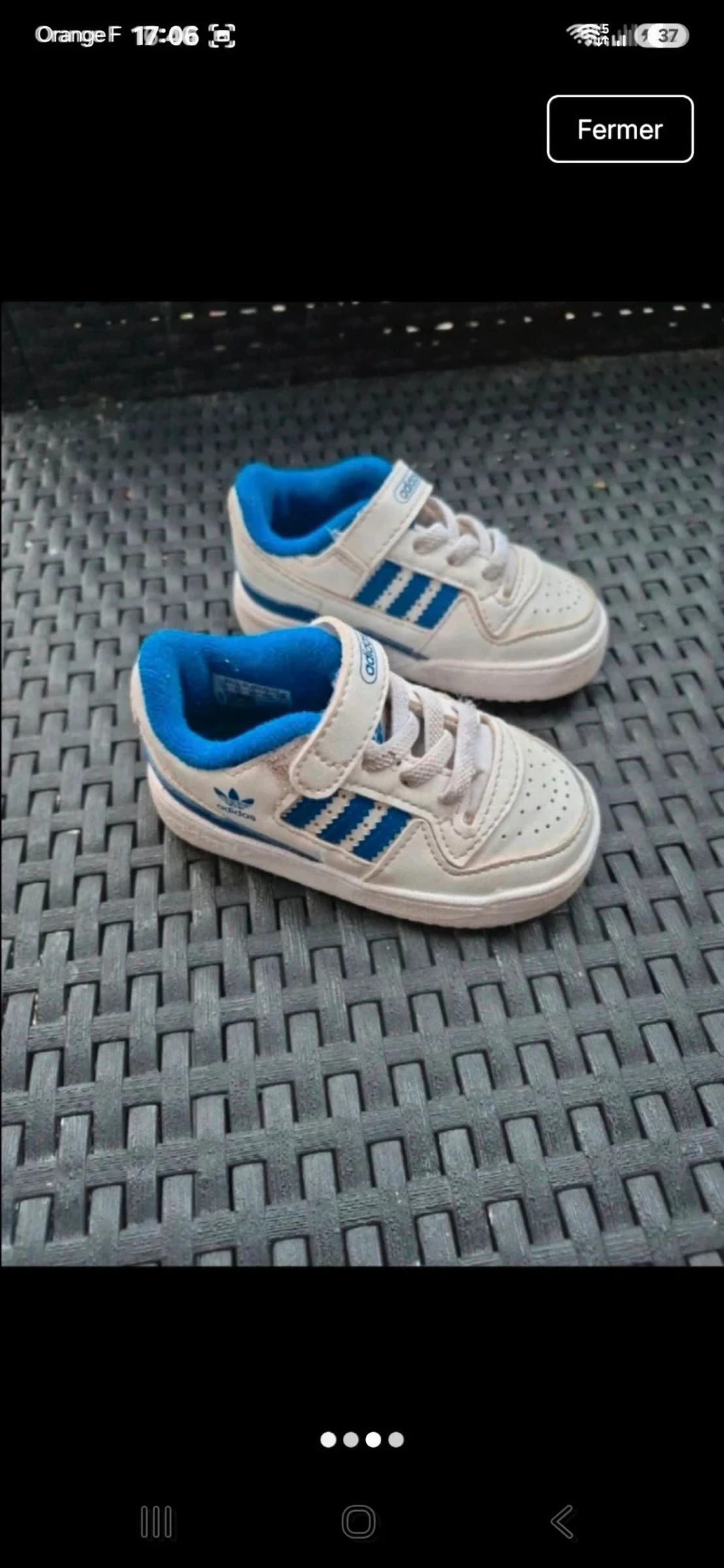 Basket bébé Adidas 